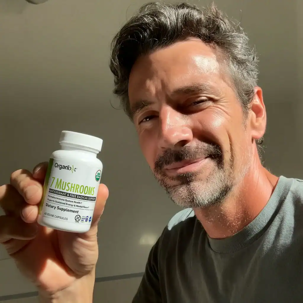 Happy Yerba Complex customer holding product