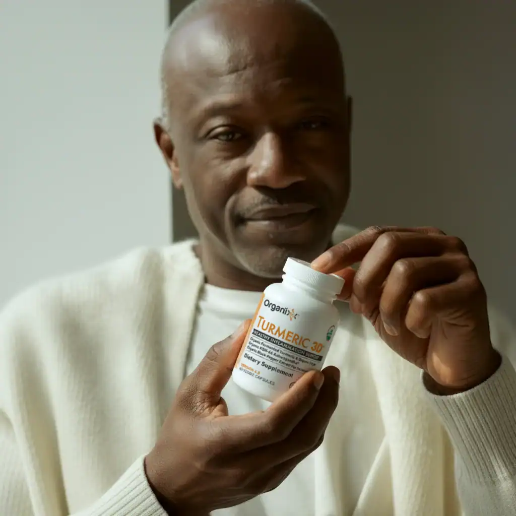 Happy Yerba Complex customer holding product