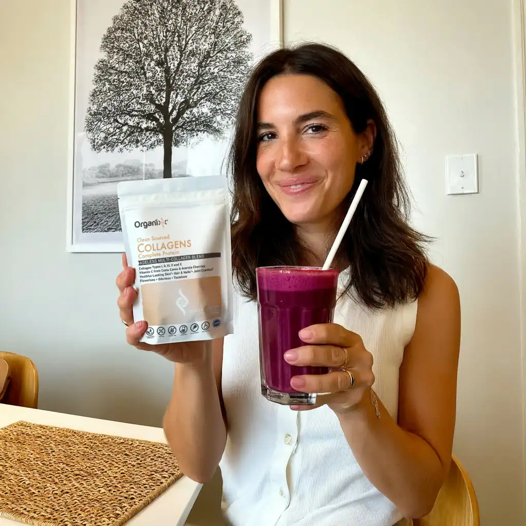 Happy Yerba Complex customer holding product
