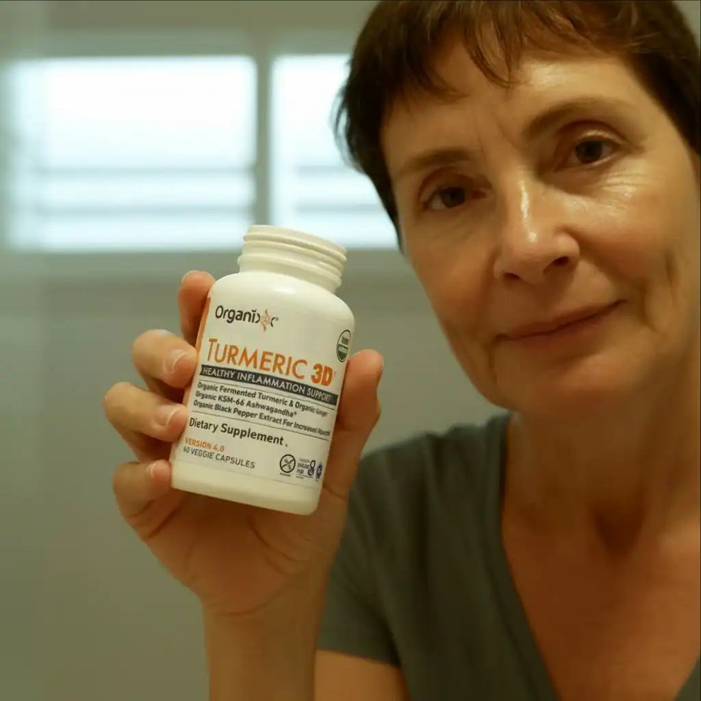 Happy Yerba Complex customer holding product