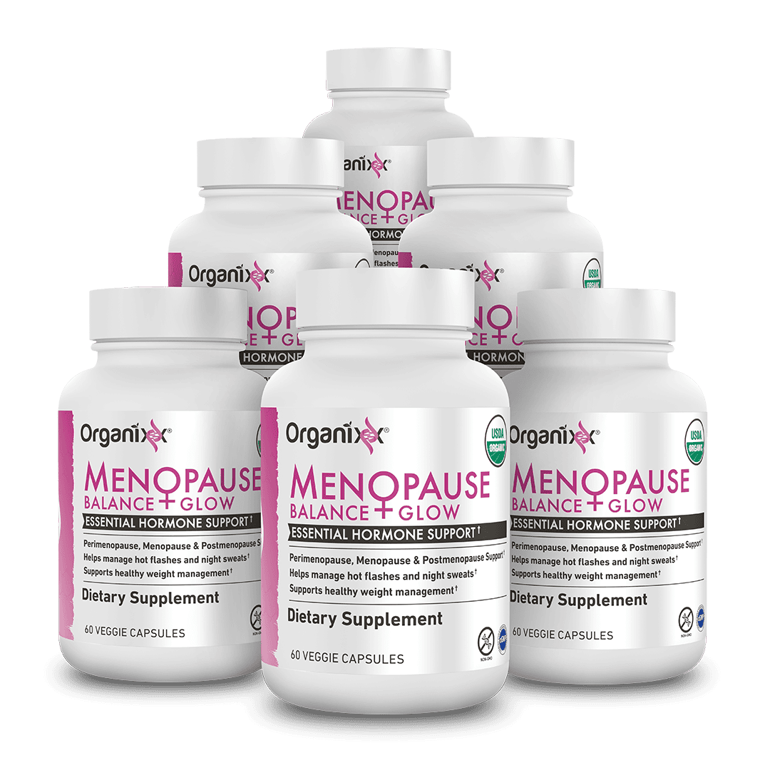 Menopause Balance + Glow 6 bottle bundle