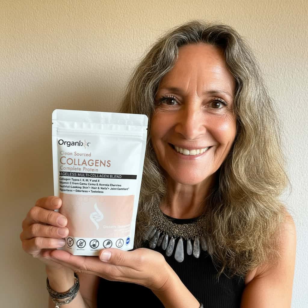 Happy Yerba Complex customer holding product