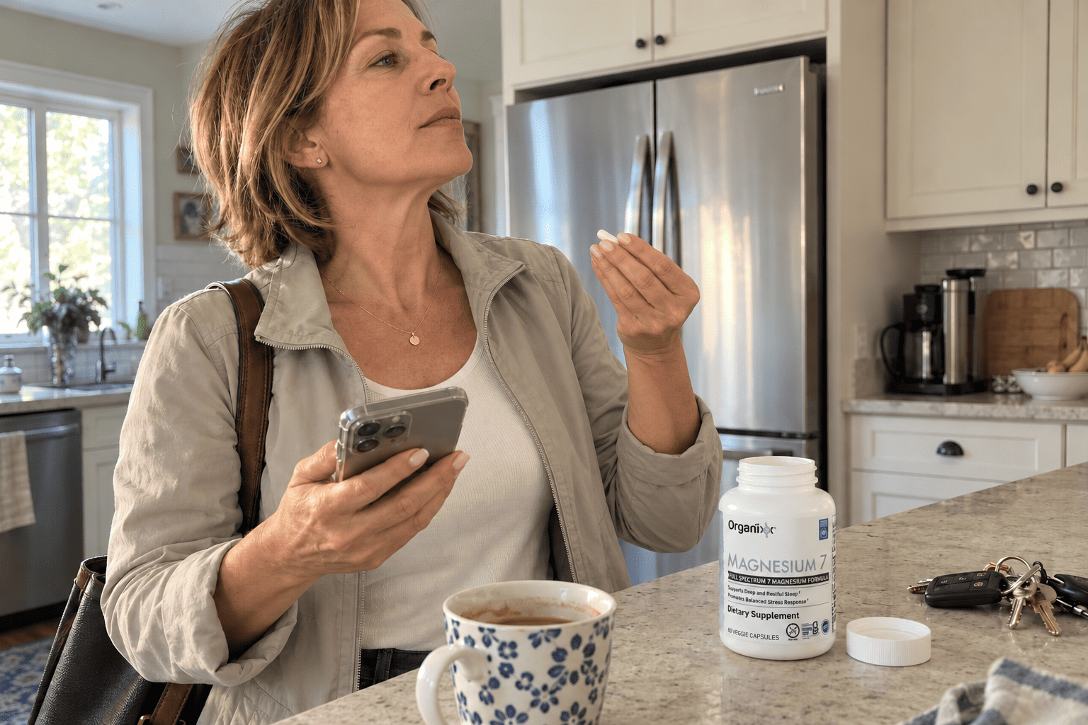 Taking Magnesium 7 in the evening
